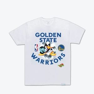 Diamond X Space Jam Golden State Warriors T-Shirt - White xl nwt